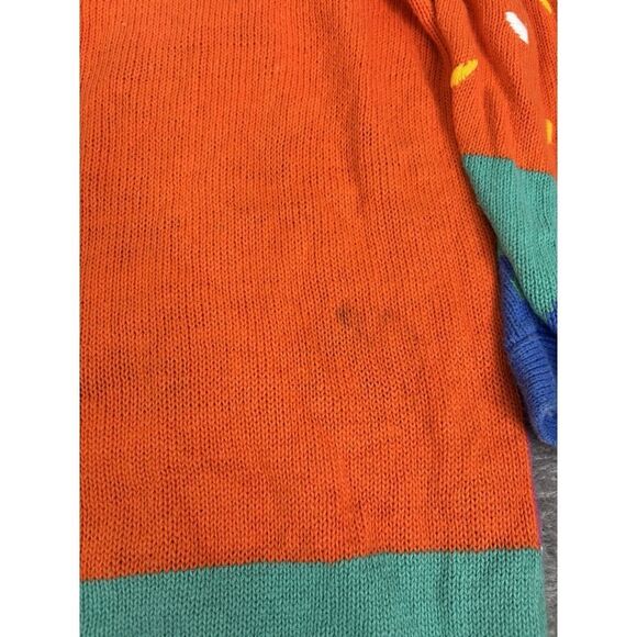 Vintage 90s Knit Pullover Sweater Women's Size Medium Pink - Picture 4 of 9